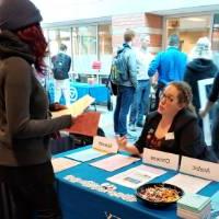 Students at the 2019 Majors Fair